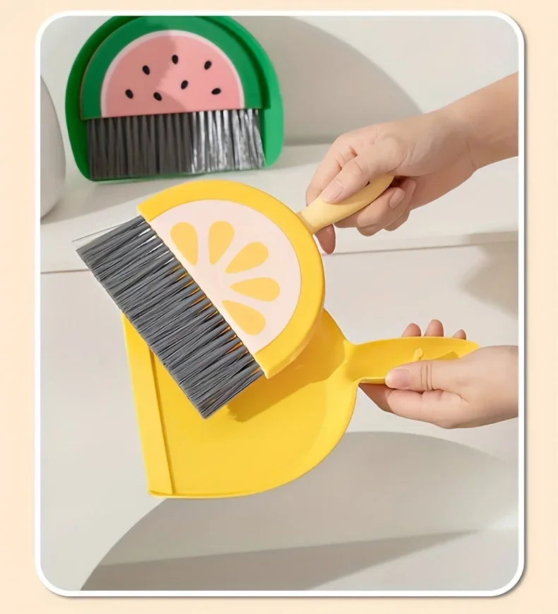 Portable Mini Cleaning Brush and Dustpan Set