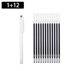 Premium Erasable Fabric Marker Pens - Heat Activated, Ideal (Kit08 black)