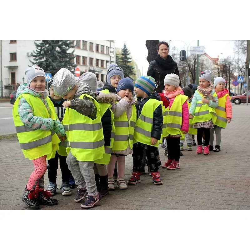 kids reflective Safety Vest School Children's Training Breathable Vest High Visibility Reflective Strips in Multiple Colors