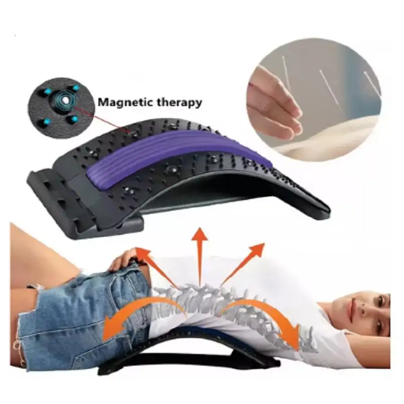 Magnetic Muscle Relaxation and Posture Therapy Back Stretcher Lumbar Support