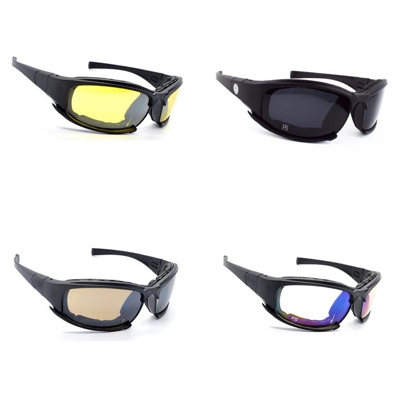 Outdoor Mountaineering Bicycle Sports Glasses Military Tactics Glasses Air Gun Shooting Goggles Fishing Anti Ultraviolet Sunglas safety goggles polarized sports glasses polarized glasses tactical goggles uv protection glasses shooting glasses polarized goggles rock climbing glasses