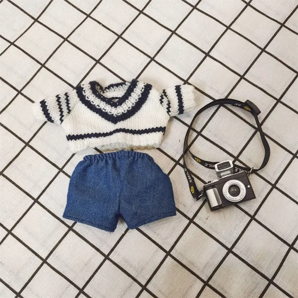 Fashion Doll Clothes Hoodies High Quality Mini Toys Accessories Doll Shorts Multistyles T-shirt Suit 20cm Cotton Doll