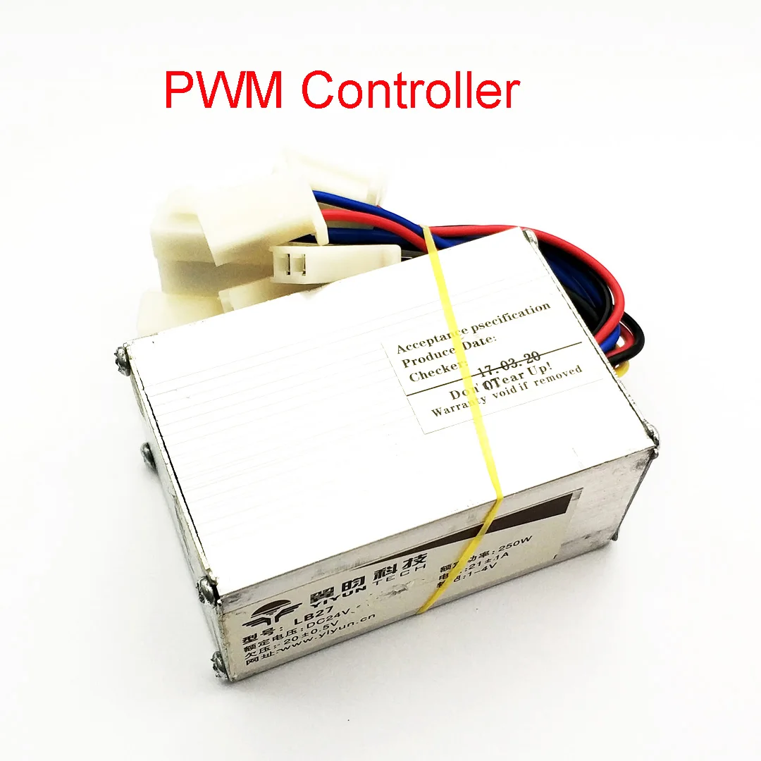 

250W/350W/500W/24V PWM Controller Electric Vehicle Controller Brush Motor Controller Brush Controller PWM