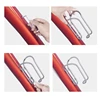 2X Bicycle Kettle Rack Titanium Alloy Hollow Riding Water Bottle Cage Holder With Screws Style B 2