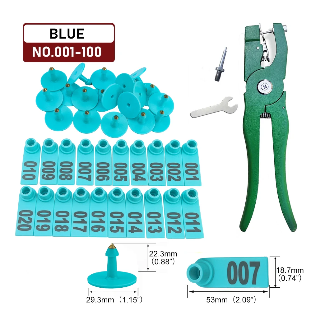 Blue NO.001-100