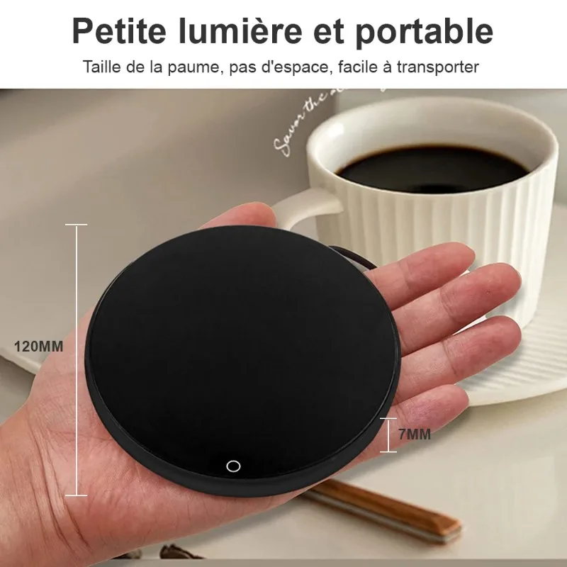 Mug Warmer Electric Cup Heater USB Coffee Milk Tea Water Heating Pad Smart Thermostatic Coasters For Home Office Desk Cup Warmer