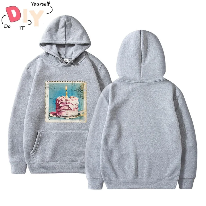 

Худи мужское хлопковое в стиле оверсайз, с круглым вырезом