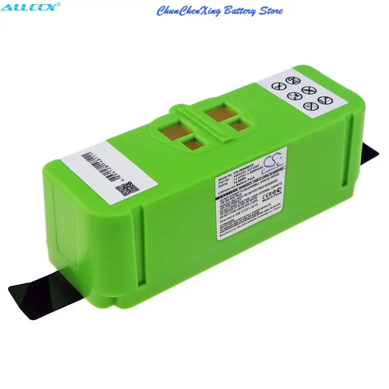 Batteria Cameron Sino 5200mAh per iRobot Roomba 696,801,805,850,860,877,890,891,895,896,960,965,980,985 - immagine 4