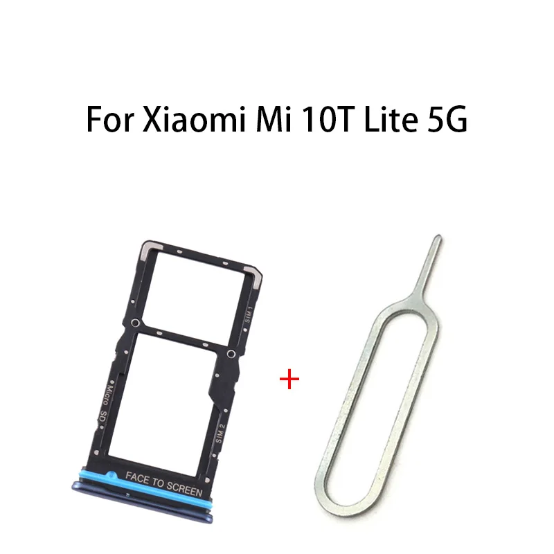 Daul Sim Card Tray / Micro Sd Card Tray For Xiaomi Mi 10T Lite 5G