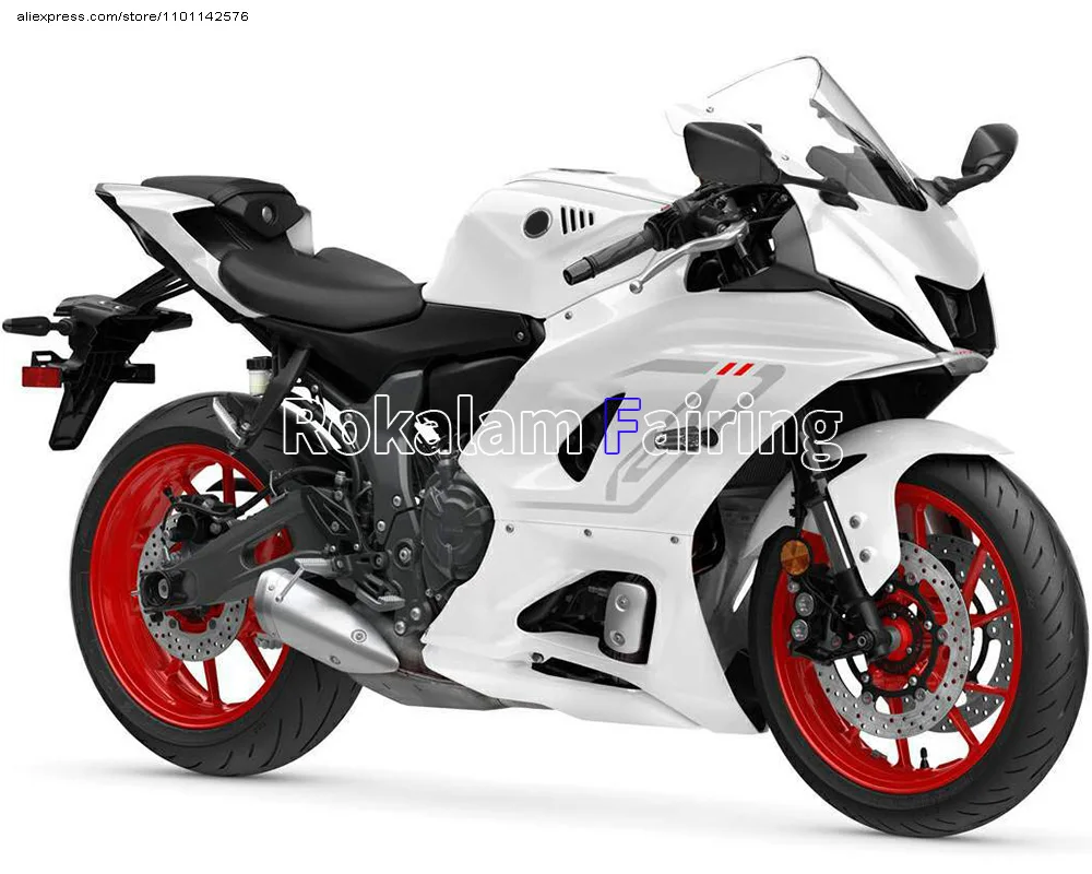 

YZF R7 22 23 корпус для модели 2022 2023 YZFR7 послепродажный белый черный мотоциклетный комплект обтекателей (литьё под давлением)