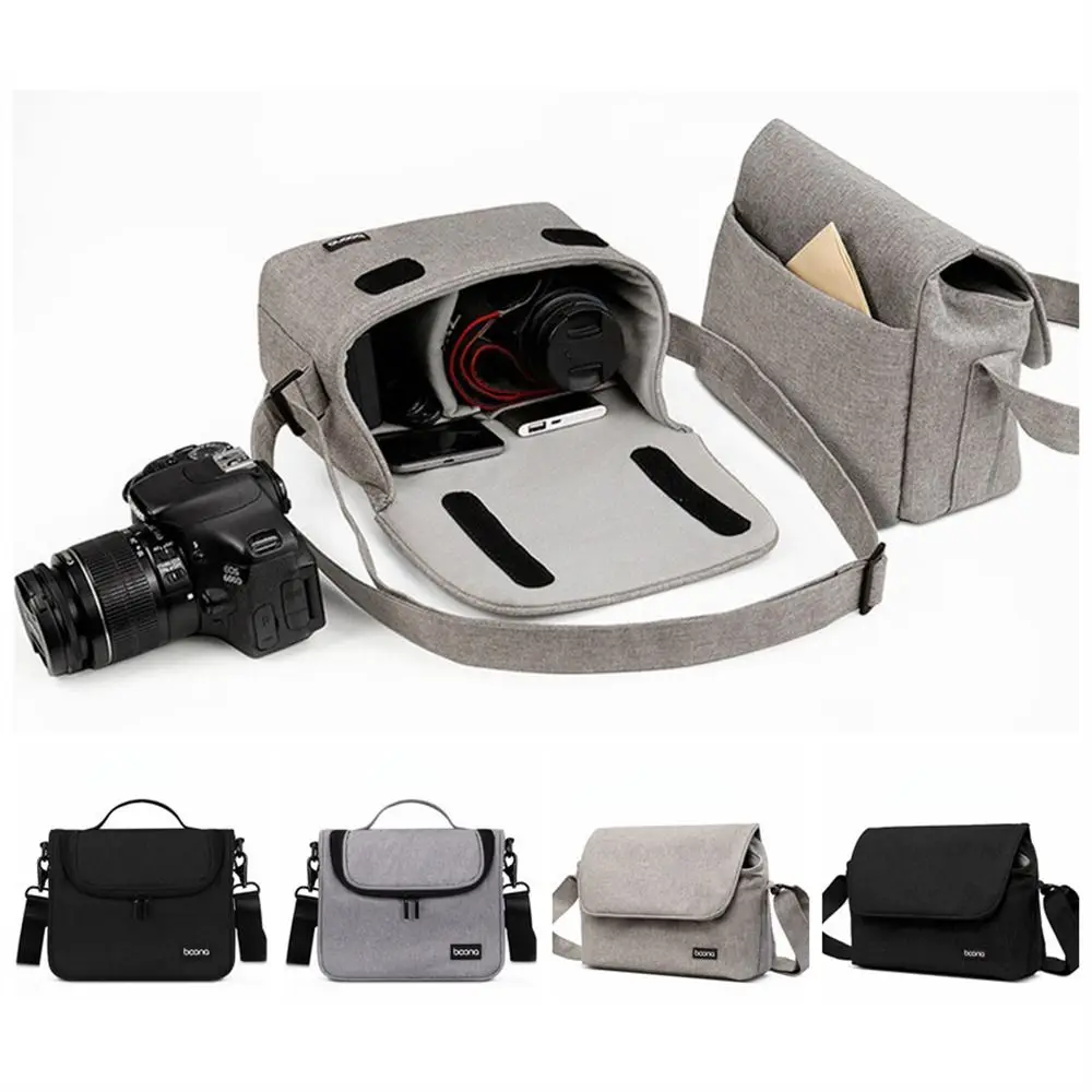 

Shoulder Storage Bag Camera Bags Camera Accessories Waterproof Black Photography Bag Grey Digital Camera Bags Photographers
