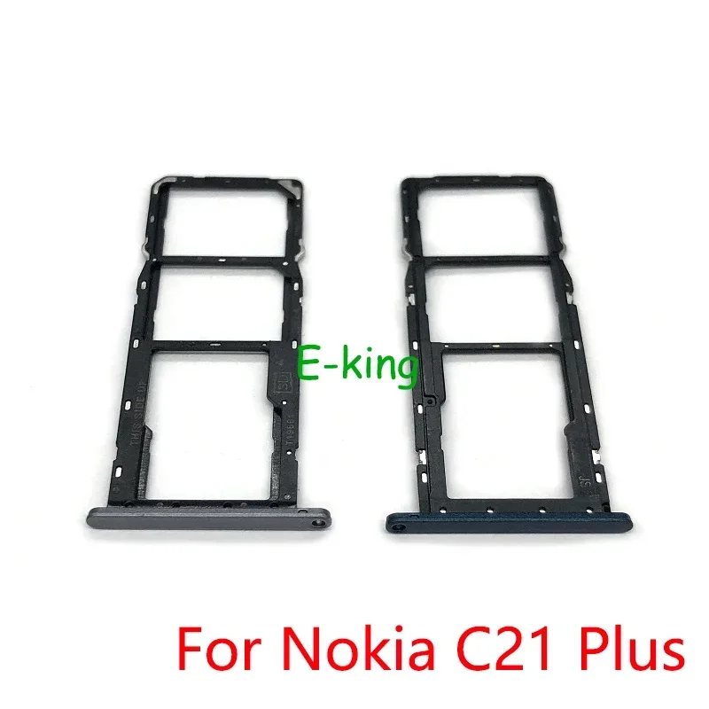 Compatibile con/sostituzione per custodia per telefono Nokia C21 Plus PU custodia in pelle di protezione slot per carte di credito Custodia a portafoglio (1