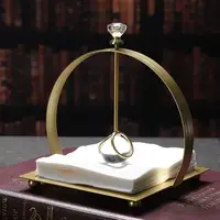 Stainless Steel Tissue Napkin Paper Serviette Dispenser Table Paper Towel Holder Kitchen tissue box Home Restaurant Party Decor 2