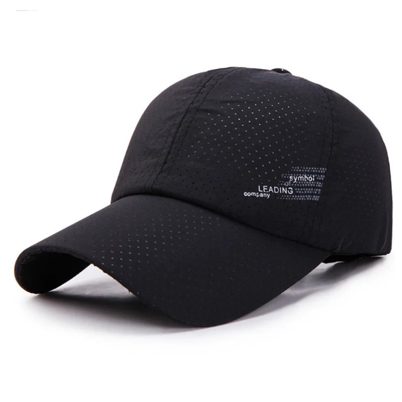 

Summer Baseball Cap Unisex Breathable Quick Drying Outdoor Sun Hat Waterproof Adjustable Casual Sports Cap Gorra Para Hombre