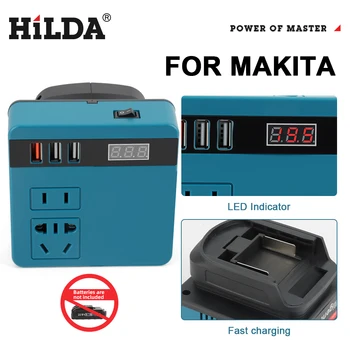 HILDA Multifunctional Inverter Power Bank – Portable Household Power Station for Outdoor & Home Use