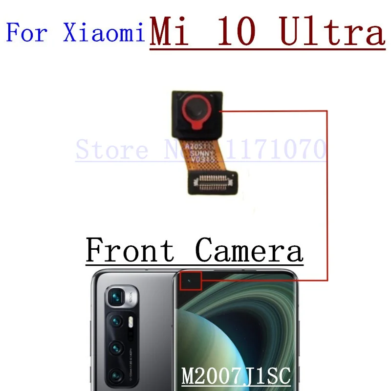 Rear Camera Mi 10i 5g Front Camera Mi 10i