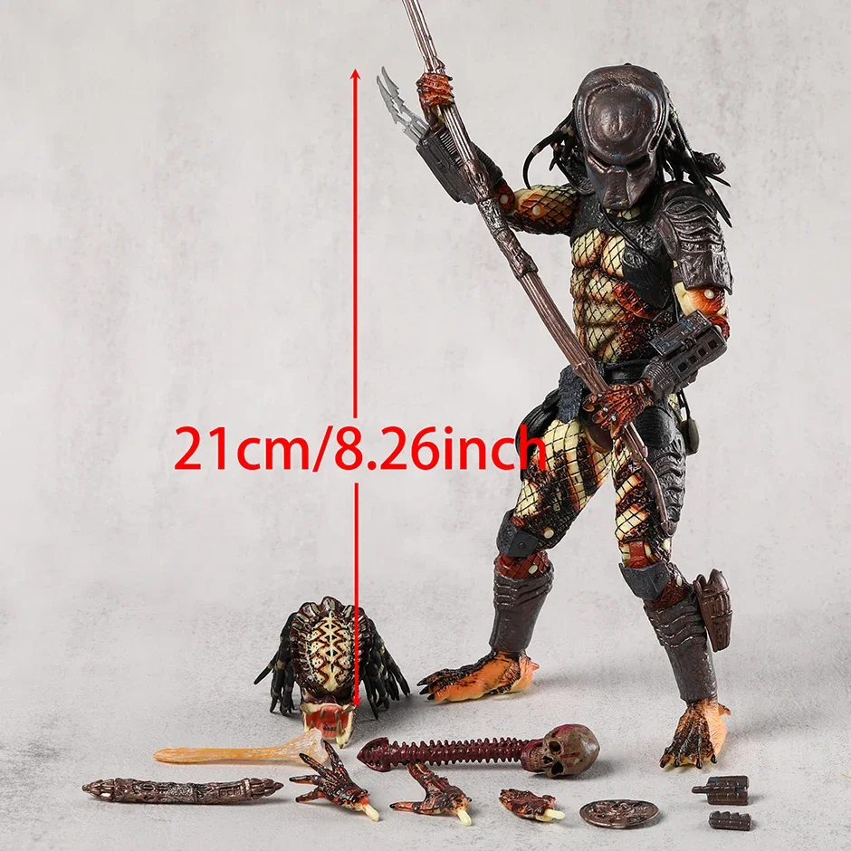 NECA アルティメット シティ ハンター プレデター 2 1990 関節