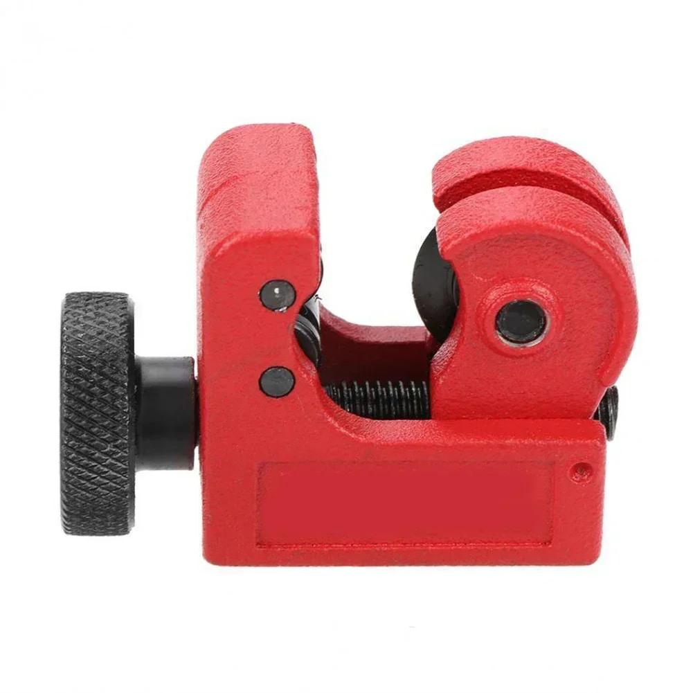 Brake Pipe Cutter Universal Fitment Red Brake Pipe Cutter for Automotive Plumbing Needs 3/16 Copper Plastic Tubes