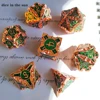 Zinc Alloy Solid Metal Dice DND Polyhedral Dice Used For Dungeon and Dragon MTG Pathfinder RPG Board Game D&D Role Playing Game 2