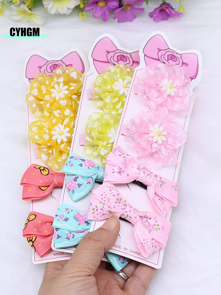 

new ribbon hair clips for girls silk hairpins pinches Fashion handmade Barrettes Women's Hair Accessories C11-2