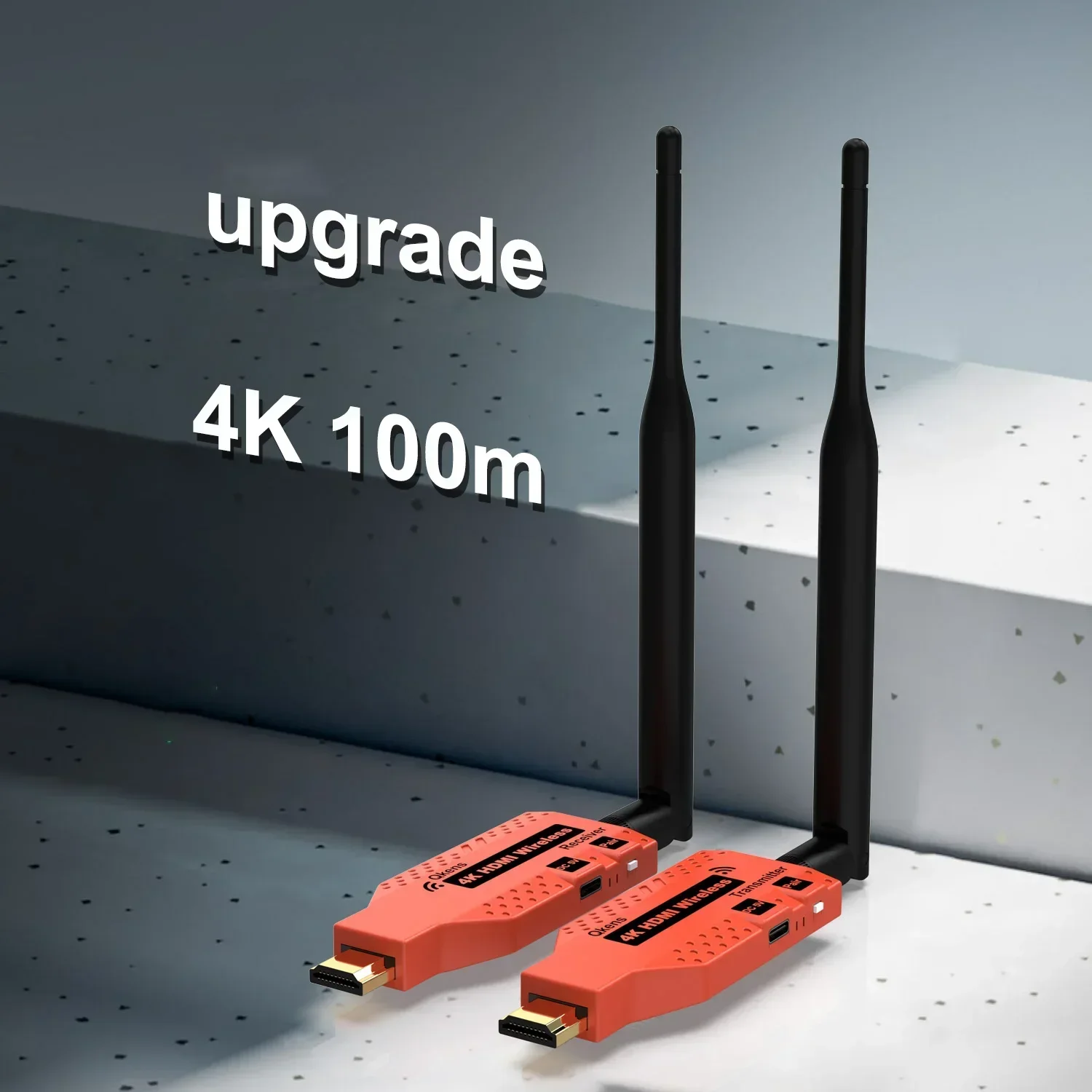 100m4kdrahtloserSenderEmpfngerAudioVideoDisplayAdapterHDMI