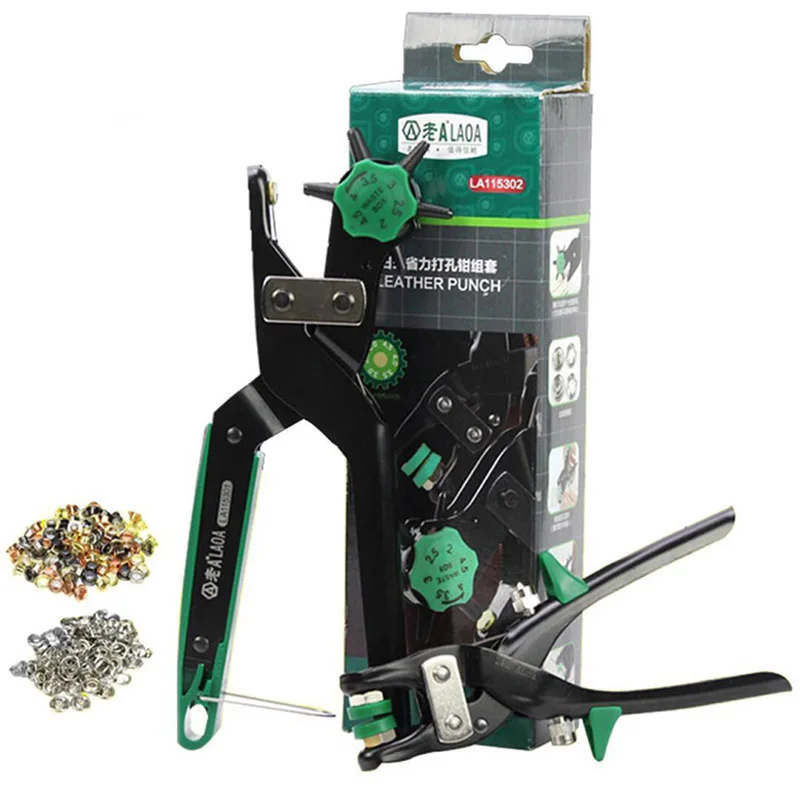 Leather Punching Plier Belt punch Professional Punching Tools LAOA
