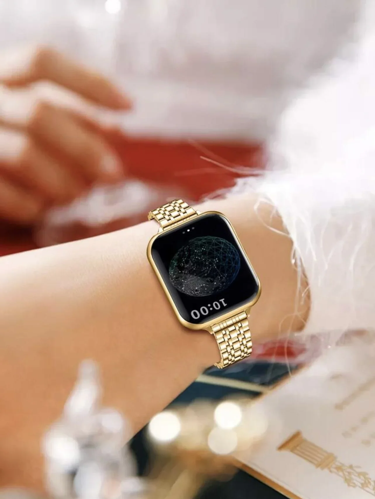 รูปสินค้า สายนาฬิกาสแตนเลสคุณภาพ Apple Watch ใส่ได้ทุกรุ่น