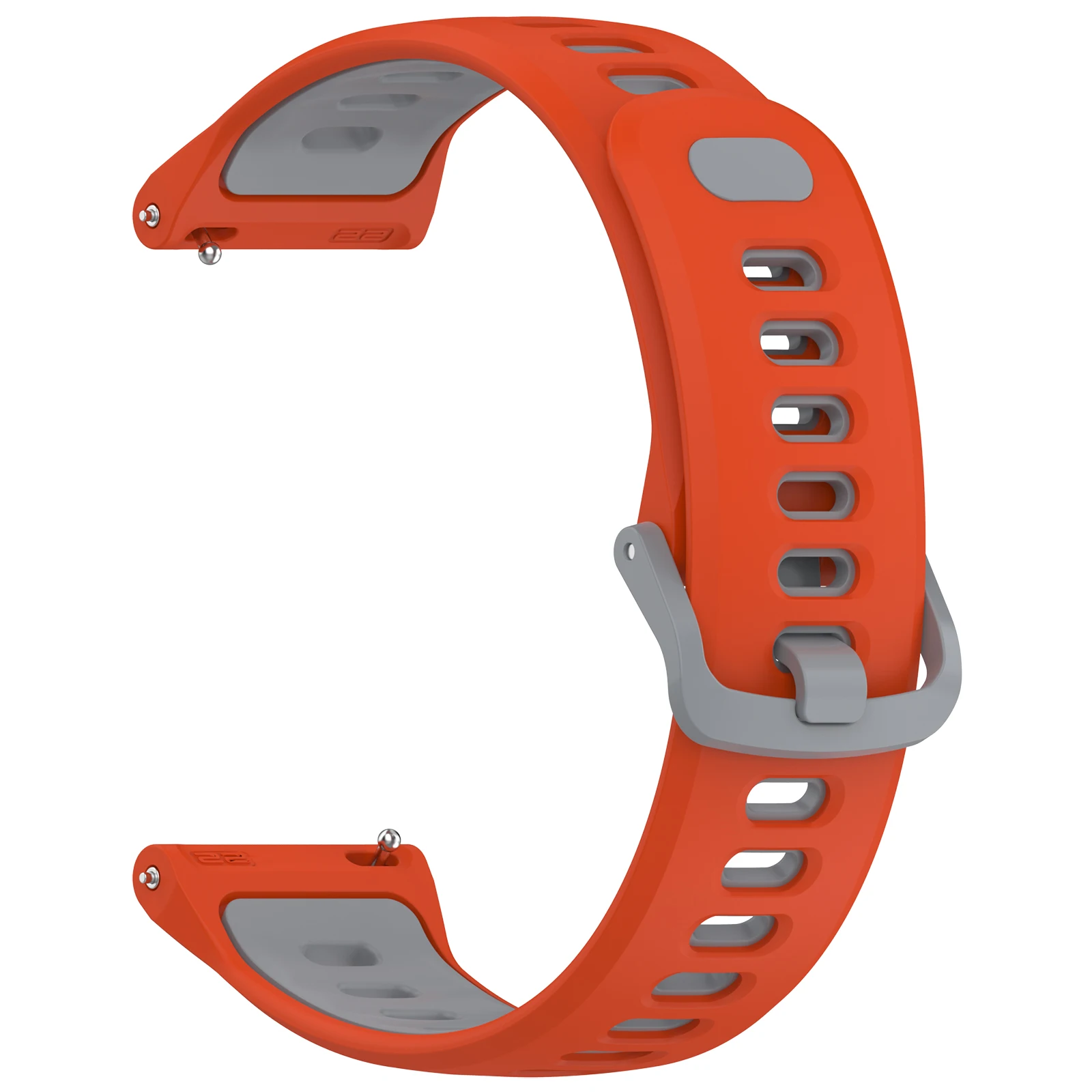 Versatile 22mm Silicone Watch Band - Comfortable & Durable Strap for Smartwatches