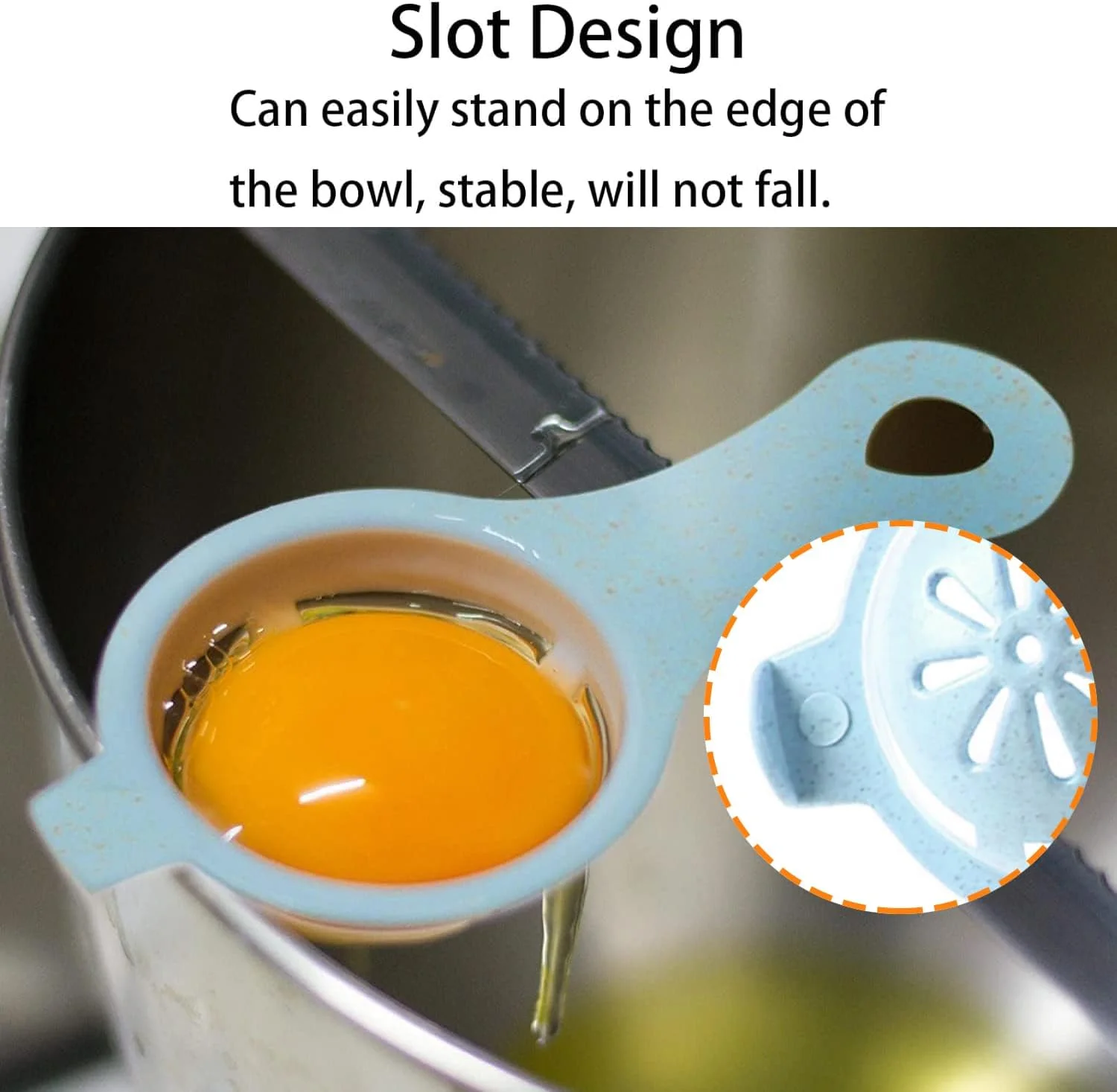 Egg Yolk Separator Protein Separation Tool Food-grade Egg Separator White and Yolk Filter White Strainer