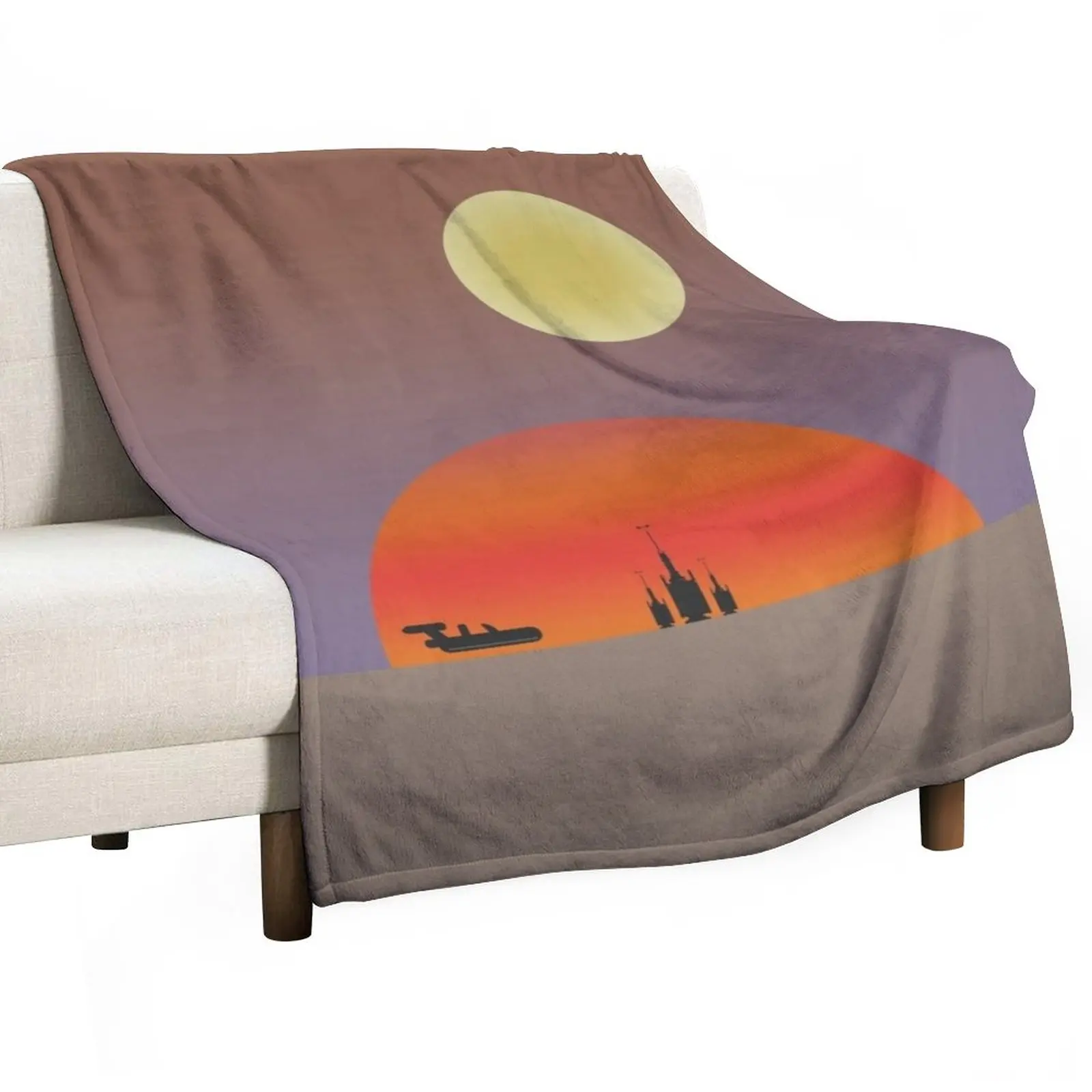 

TATOOINE, закат, плед, одеяло для дивана, движущееся одеяло, тепловое одеяло