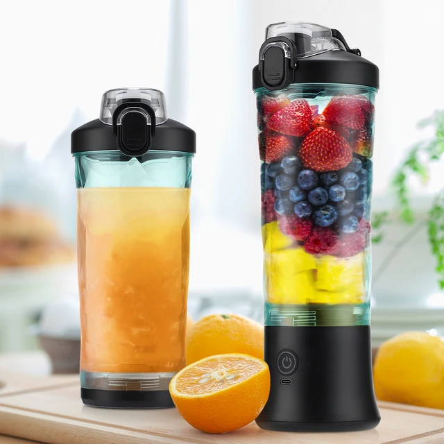 Juice Blender Rechargeable Fruits Mixer Bottle  Portable Electric Blender  Bottle - Juicers - Aliexpress