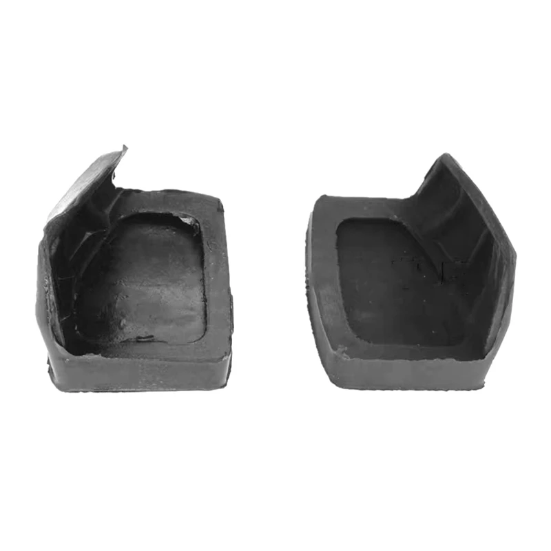2X Clutch Brake Pedal Rubber Cover Anti-Skid Surface Pads Cover Fit For Peugeot 1007 207 208 301 307 Citroen C3 C4 C5