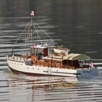 Yacht Northwest Wind MISTRAL Like A Real Electric Remote Control Boat Simulation Tugboat Finished Boat Model 2
