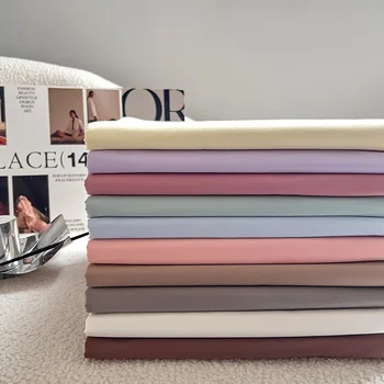 Drap de lit une pièce en coton, housse de coussin simple et double, anti-poussière et respirante, housse de matelas adaptée à toutes les saisons 1