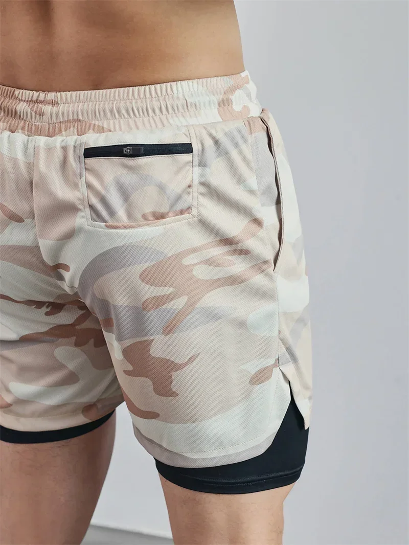 Grafische 2-in-1-Workout-Laufshorts für Herren, sportliche Performance-Shorts mit Handytasche, Handtuchschlaufe, Fitnessstudio, Fitness, Jogging-Outfit – Detail 20