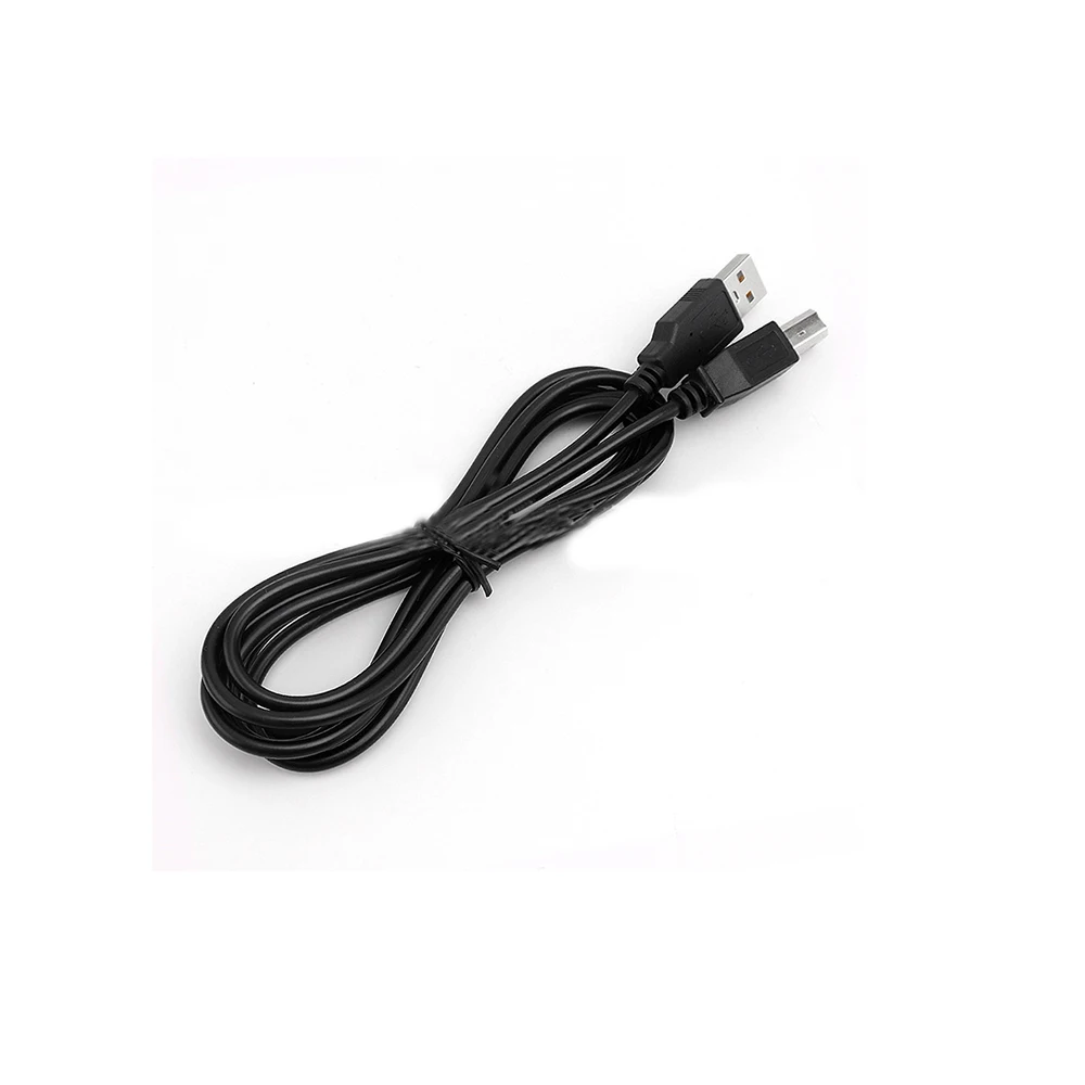 

100pcs High quality USB2.0 Print Cable Type A Male To B Male Sync Data Scanner Cable black 1.8m usb Printer