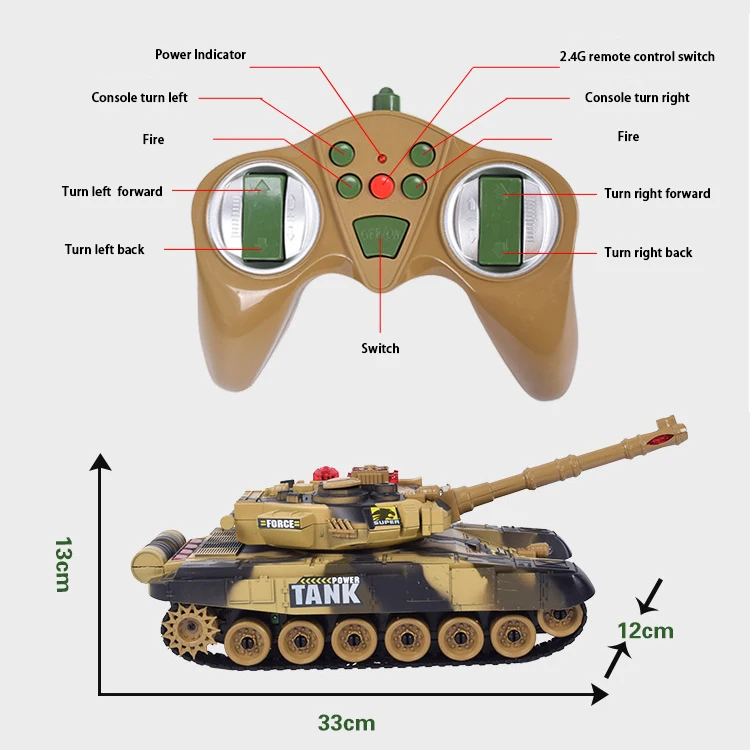 Remote control best sale battle