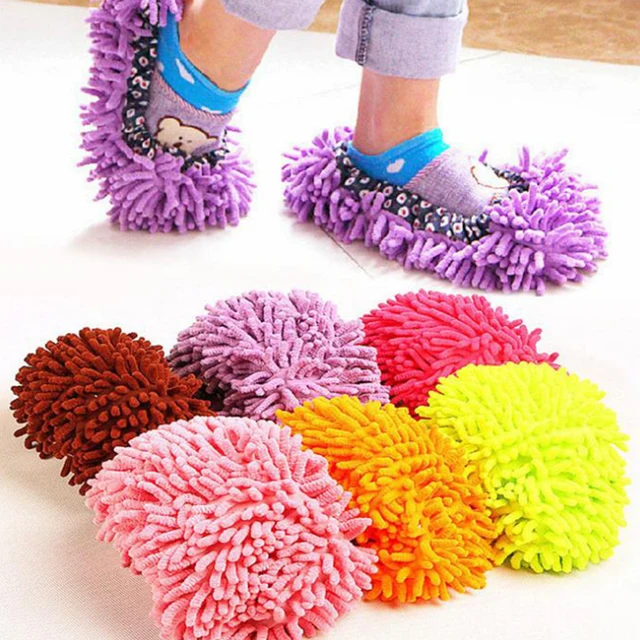 Introducing the 1pc Dust Cleaner Grazing Slippers: A Convenient Solution for Effortless Floor Cleaning