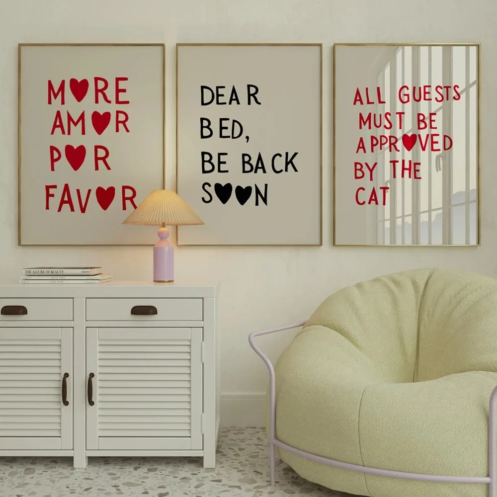 Минималистичная картина на стену с сердцем, Картина на холсте для гостиной, домашний декор, современные цитаты Минималистичная картина на стену с сердцем, Картина на холсте для гостиной, домашний декор, современные цитаты