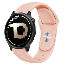 Sport Silicone Band for Smartwatch - Enhanced Comfort and Style Watch Strap (Vintage rose)