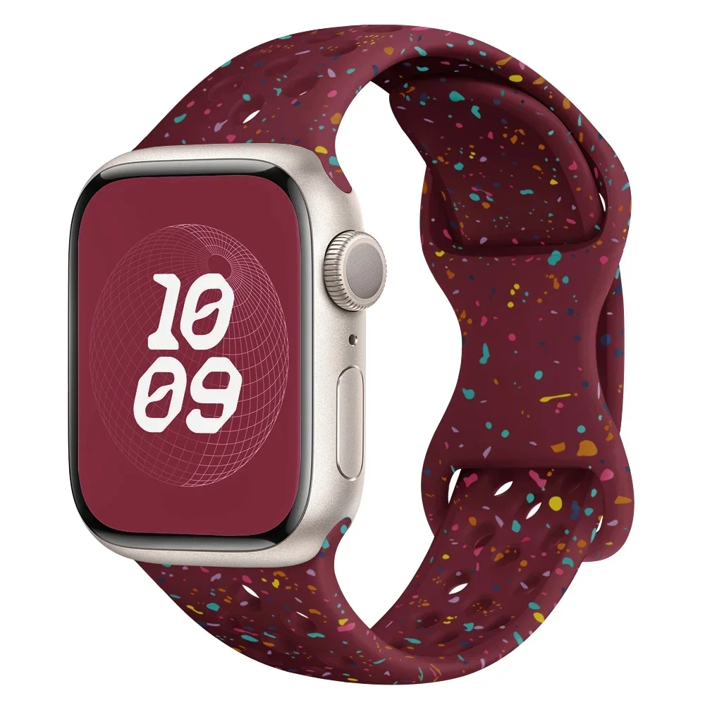 Versatile Silicone Sports Watch Strap Bracelet