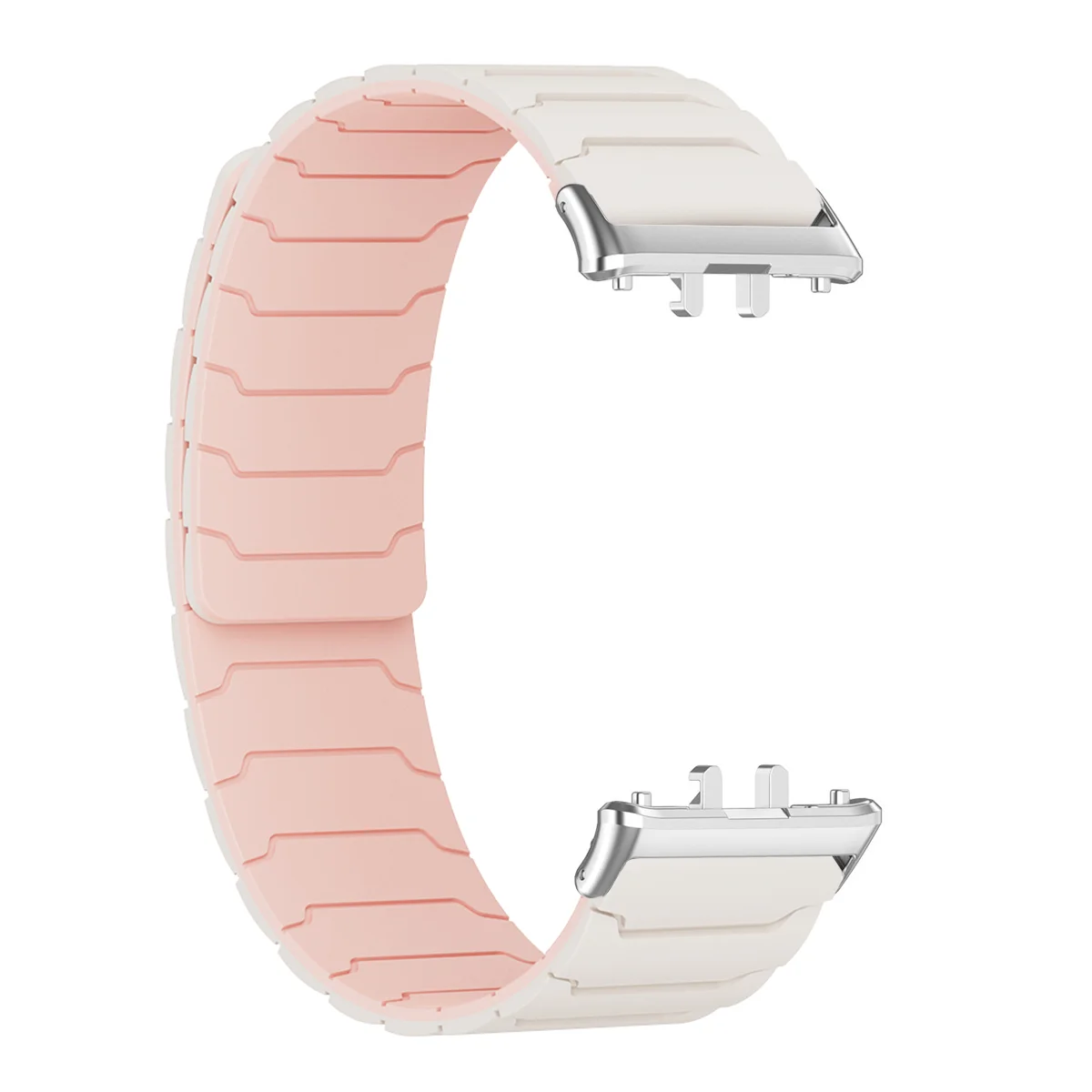 Magnetic Silicone Adjustable Strap for Smart Bracelet Wristbands