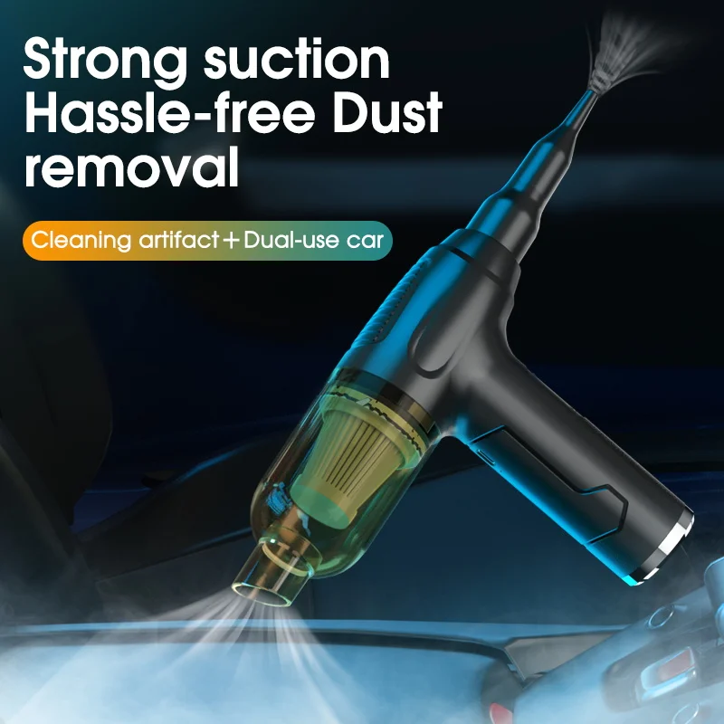 

Wireless Car Vacuum Cleaner Portable Automotive Mini Handheld Powerful Blower Electrical Appliances Electronics Automobiles