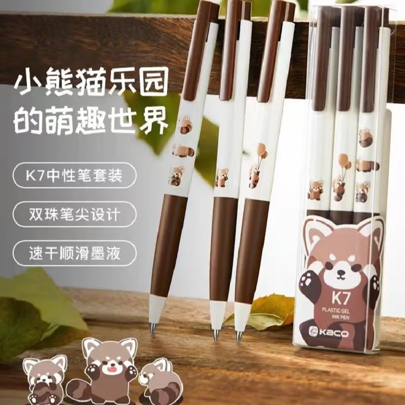 KACO Writing Stationery Gel Pen K7 Panda Park Series Neutral Pen