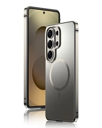 Custodia per telefono in alluminio premium heavy-duty con protezione anello di ricarica magnetica