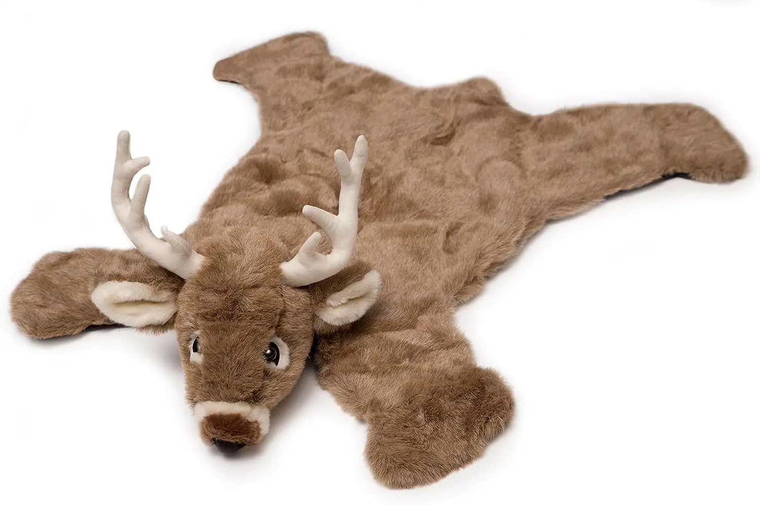 

Plush White Tail Deer Kids Animal Rug