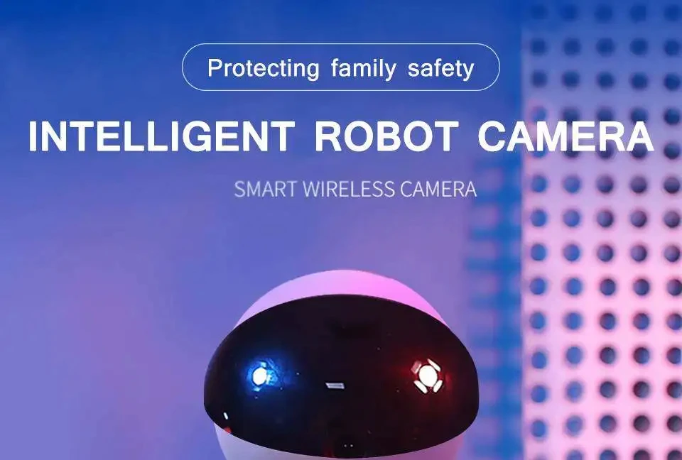 Title 1, 1080P Roboter IP Kamera Überwachungskamera WiFi...