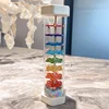 Baby Wooden Rain Sound Pipe Simulation Rain Sound Wooden Toy Gift Hourglass Fun Music Shaker Early Education Enlightenment Toy 1