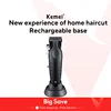 Kemei 2299 Barber Cordless Hair Trimmer 0mm Zero Gapped Carving Clipper Detailer Professional Electric Finish Cutting Machine 1