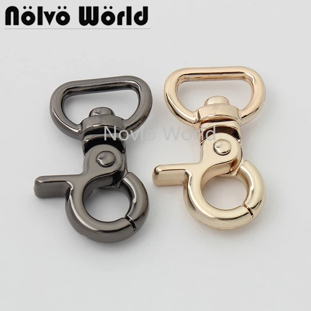 10-50pieces 3 colors 33*13mm 1.2 metal snap hook for small bag